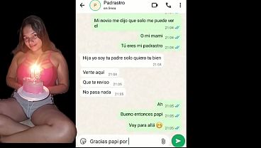 Charlando con mi nuevo padrastro