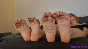 Playful Plump Soles - 4K MP4