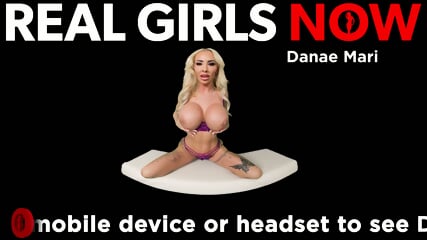 The Sexy Danae Mari Encourages  Follow Her Lead For Some Intimate, Synchronized Solo Play