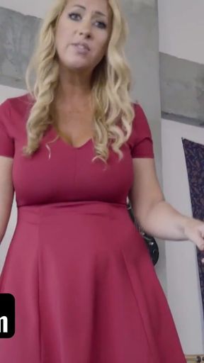 Spectacular moment from &quot;Sexy Stepmom Janna Hicks Taking Her StepSons Big Dick&quot;