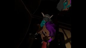 she got filled from both ends