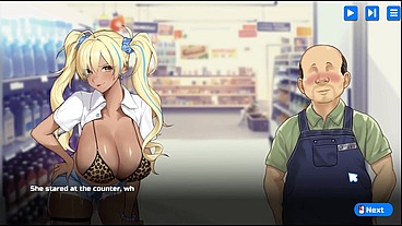 Body Pay [ Hentai Game ] Ep.1 Hot prostitute use her hot plump body to pay at the grocery store !
