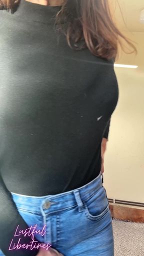 Locked Out of the Bathroom - Jeans Wetting