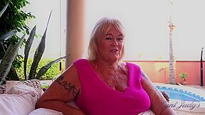 Judys - Busty 66yo Gilf Raz Jacks You Off & Sucks Your Cock (pov)