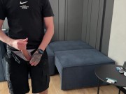 Guy jerked off and CUM in Nike Air Max Plus TN