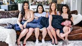 Stepdad fucks his way through the whole family in this wild freeuse household that never stops