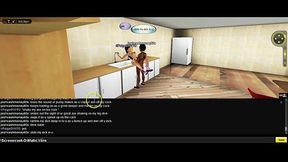 Paige Seduces in Kitchen – 3D IMVU Anime Porn Adventure
