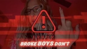 Broke Boys Don’t Deserve Barbie