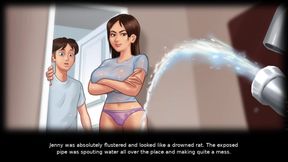 Shower Scenes in HOTTEST Porn Game