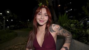 better than tinder - she got rizzed in the park and fucked hard