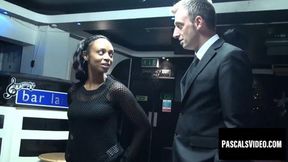 Playful ebony Lola Marie loves some spanking pleasure