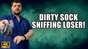 KingMarti: Dirty Sock Sniffing Loser! - 4k UHD