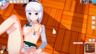 [Hentai Game Koikatsu! ]Have sex with Touhou Big tits Youmu Konpaku. 3DCG Erotic Anime Video.