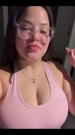 Big Areola Stepmommy Milkers Covered in Oil