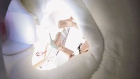 4K ANNA LILI YANYAN POV Squashing the Dwarf in the Shoe 360VR 1