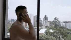 BDSM! Shibari! Brunette deepthroat tied with big tits. POV! - Vik Freedom