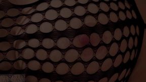 See-through lingerie shows off milf's hot pussy and big boobs