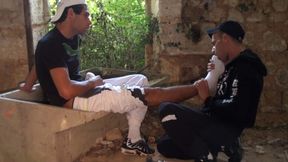 Sneaker Lover Obeys His Boss