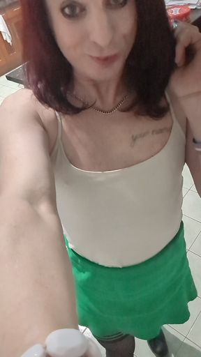 TGirl Maid Abi Wood wants to let you know she's thinking of you