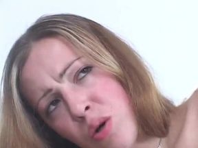 Auz gets her shaved cunt fucked by big black cock