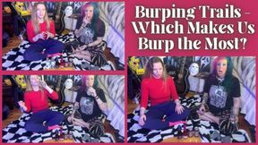 Burping Trials - What Drink Makes the Best Burps?