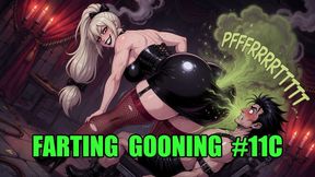 Farting Gooning #11C: Goddess Gaslight Goon Trance (Animated, Music)