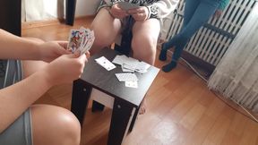 I Lost at Cards and My Girlfriend.- Lesbian-illusion