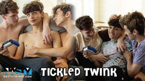 NastyTwinks - Kittled Lad - Zayne Bright Gets Kittled and Plumbed by His Buddies