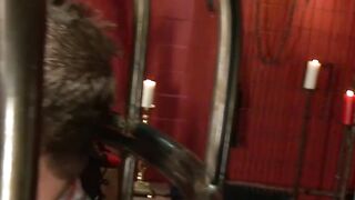 TS Morgan Bailey Gives Dominatrix Lesson to Submissive Alex - Kinky BDSM Roleplay