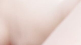 Teenage Cutie Serena Reveals Her Shaved Pussy in Close-Up