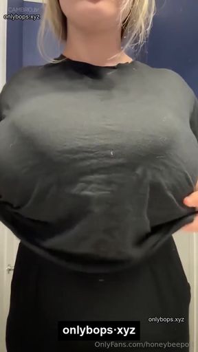 Curvy Blonde Pro GF Solo Porn Title Bot