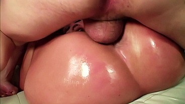 Nikki Sexx Oiled Ass Fucked Doggy by Chris Johnson