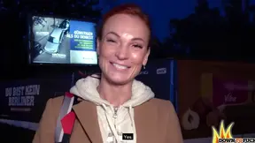 Kinky Redhead Kessie Shy Takes Stranger’s Cock Deep into Her Mouth