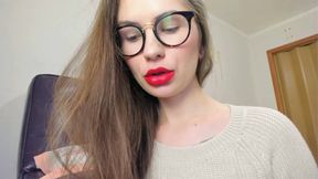 To Much Red Lipstick