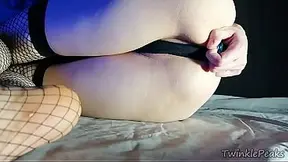 Stretching with Beads After Plug & clit Vib Finish