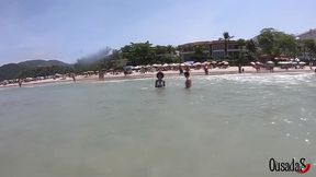 festa e farra na praia do guaruja - paola gurgel - aniaty barboza - paty bumbum - fada mel - sandro lima