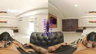 Virtual Reality Porn - Purity VR presents "Room Service With A View" featuring Latin Beauty Lilian Lira in this immersive experience of virtual reality sex adventure!