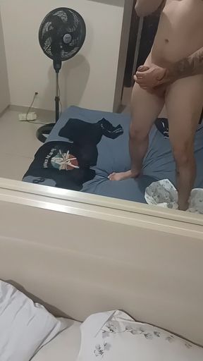 Jerking off