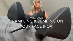 Trampling & Jumping On Your Face (POV)