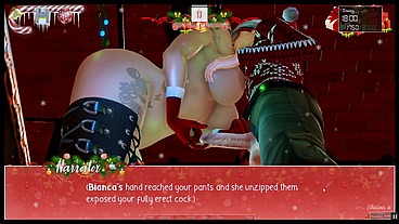 Unlimited Christmas [Xmas Hentai PornPlay] Ep.10 That MILF took my big cock down her throat wearing her slutty christmas outfit