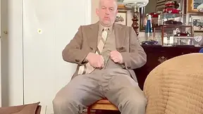 Masturbating Silver