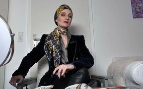 2 Silk Scarves Styling