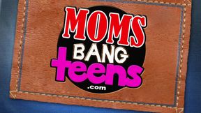 Moms Bang Teens - Jade and Her Stepmom Share the Poolboy