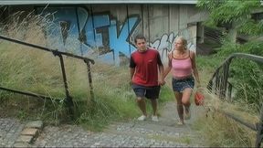 Vintage Outdoor Sucking and Fucking with Stranger Compilation