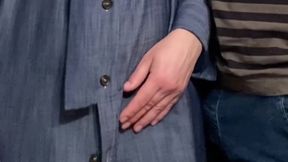 Omg! Old Perv Fingering Best Pussy in Subway