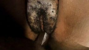 Kenyan Bitch with Hairy Cunt Pounded by Big Black Cock