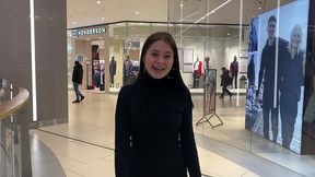 cumshot for baby in the fitting room