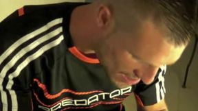 Twink sneakers domination by bad boys