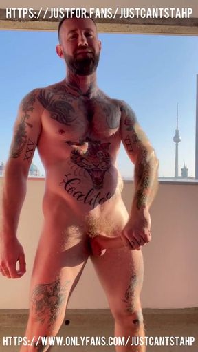 Hoping no one walks in on me masturbating my schlong..