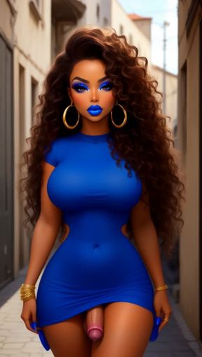 A whorish chola fucking in a sunny, video created by AI